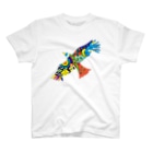 KANAT  LAMHITAの虹色の飛ぶ鳥 T-Shirt