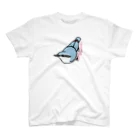 野鳥生活の鳥もオンナも五十から（ゴジュウカラ） スタンダードTシャツ