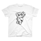 ZOZI SHOPの🐻「もうむりちぬ。」 スタンダードTシャツ