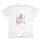 PARTE PORTEのERi chan! 半袖Tシャツ(white) Regular Fit T-Shirt