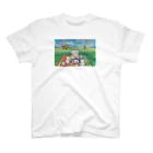 yonshirouのぎょうざちゃんの兄弟 スタンダードTシャツ