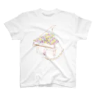 mayapatternの花ピアノ Regular Fit T-Shirt