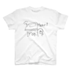 #らんたの飛蝗屋商会のIron heart Regular Fit T-Shirt