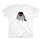 たえこの文鳥 スタンダードTシャツ