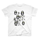 AKUMAchanのペンギンもどきの家族 スタンダードTシャツ