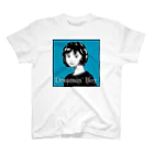 Dreamin' Boy のショートカットの女の子 ロゴ入り スタンダードTシャツ