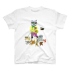 YUMIKITAGISHIの面倒見のよいねこ Regular Fit T-Shirt