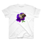 mmcのお花と😽 Regular Fit T-Shirt
