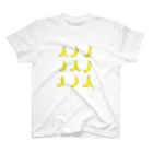 こまいぬのI'm ばなな🍌 スタンダードTシャツ