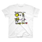 happy_mameの「日々是好日」× ハッピー豆ちゃん Regular Fit T-Shirt