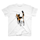 Riotoのねこけつ（三毛猫） スタンダードTシャツ