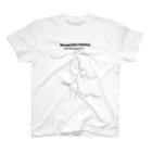 DOGPEOPLEのWe are DOGPEOPLE with dogs スタンダードTシャツ