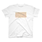 neuneunet.shopの夕日色のたい焼き スタンダードTシャツ