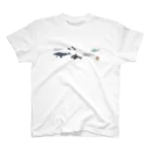 すずきいときちのクジライルカ図鑑 スタンダードTシャツ