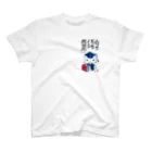 RMJ/mikoto reiga's printwebの哲学する猫！（白にゃんこ） Regular Fit T-Shirt