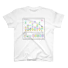 COSMICmagicalsの【両面プリント】8bit★ice cream shop game スタンダードTシャツ