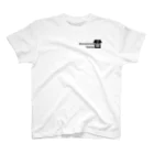 Monochrome Station Goodsの#モノステ WプリントTシャツ スタンダードTシャツ