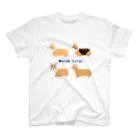  コーギー　REO.REO★のwelsh corgi スタンダードTシャツ