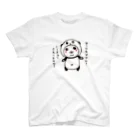 スパイシー千鶴のパンダinぱんだ(肉球) スタンダードTシャツ