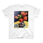 ミニ画廊ヨシデンの薔薇1 スタンダードTシャツ