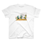 r_Waomのマステ絵サボテン Regular Fit T-Shirt