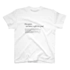 AOJIRUの男の子なら分かる呪文【Hey, guys! 】 Regular Fit T-Shirt