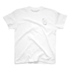 まめるりはことりのアルビノセキセイインコちゃん【まめるりはことり】 Regular Fit T-Shirt