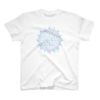 小枝[FunCoMadeメンバー]のMANDARA-light blue small ver- スタンダードTシャツ