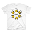 1374design(iminashi design)のびーる Regular Fit T-Shirt