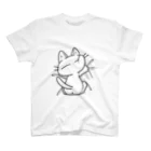 ねこ猫屋さんのしがみつき猫さん スタンダードTシャツ