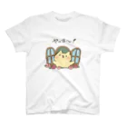 ふきの すみれのふきねこヤッホーぐっず スタンダードTシャツ