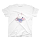 JAY'S TEA HOUSEのかわいいウサギ スタンダードTシャツ