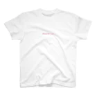sanica×suanのクルーネックTシャツ（SS-M1-002） 幸せになる Regular Fit T-Shirt