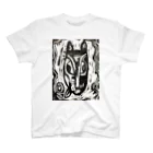 KEIHAMMのBuchi-Gami woodcut Regular Fit T-Shirt