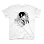 Rebirth－グッツショップ－の狐と男の子 Regular Fit T-Shirt
