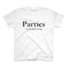 Parties【公式】のParties公式(書体ver.) Regular Fit T-Shirt