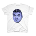 【KOHEI】のちゃうみきゃんべる　ブルー Regular Fit T-Shirt