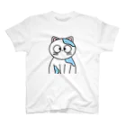 ak_chan1018のこっちむいてにゃん(青 Regular Fit T-Shirt