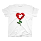 tak8455のHeart of rose スタンダードTシャツ