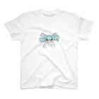 difficultXの耳血でた子ちゃんTシャツ(ブルー) Regular Fit T-Shirt