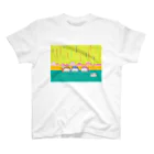 星華 -SEIKAcreate-のペンギン温泉同好会 スタンダードTシャツ