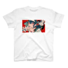 Tomei_Ningenの幽霊Tシャツ スタンダードTシャツ