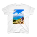 hawaiitaroハワイグッズショップのハワイ絶景ALOHA Regular Fit T-Shirt