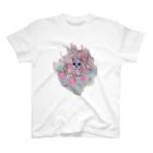 makkiのうさぎとりぼん スタンダードTシャツ