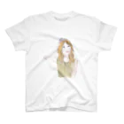 miho arieceの綺麗なお姉さん　No.1-2 スタンダードTシャツ