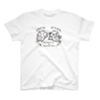 ほたてぃーのの東洋竜さんと西洋竜さん～寝ころがりゅう～ Regular Fit T-Shirt