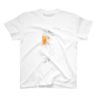 inori.のpalette: Orange Regular Fit T-Shirt