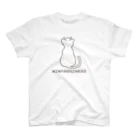 せきね まりのの【改】人間をみまもるねこ(Hello スタンダードTシャツ