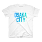 JIMOTOE Wear Local Japanの大阪市 OSAKA CITY スタンダードTシャツ