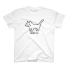 サメ わりとおもいのわりとゆるいねこ スタンダードTシャツ